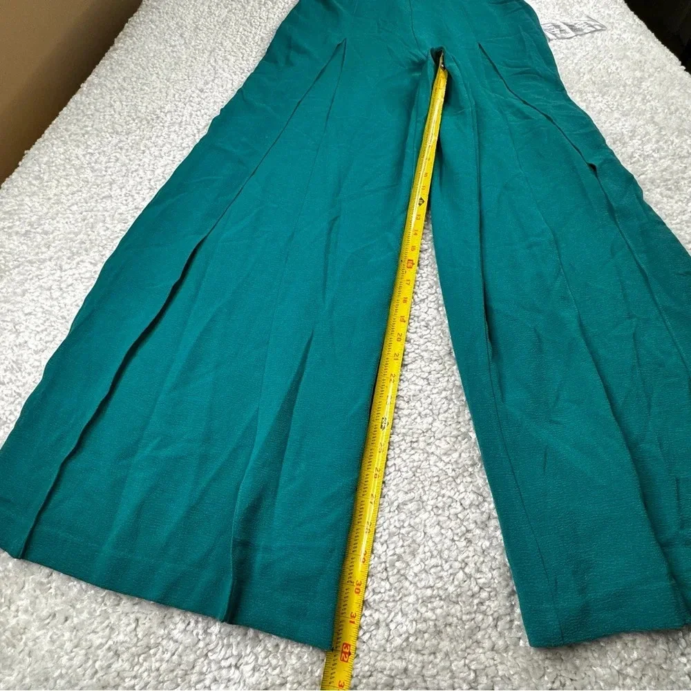 Dress The Population Rai Pleated Wide-Leg Jumpsuit Romper Cruise Event Gala Larg - Picture 14 of 16